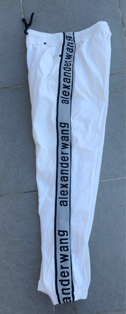Alexander wang logo tape jogger deals