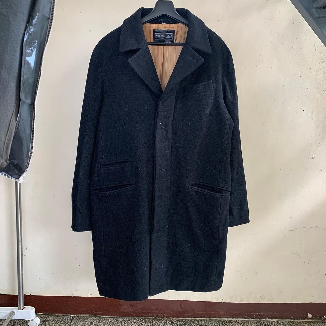 Andrew fezza cashmere coat store