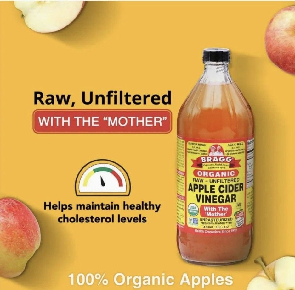 Dr. Bragg Apple Cider Vinegar 32oz(expiryjuly 2027), Food & Drinks, Other Food & Drinks on