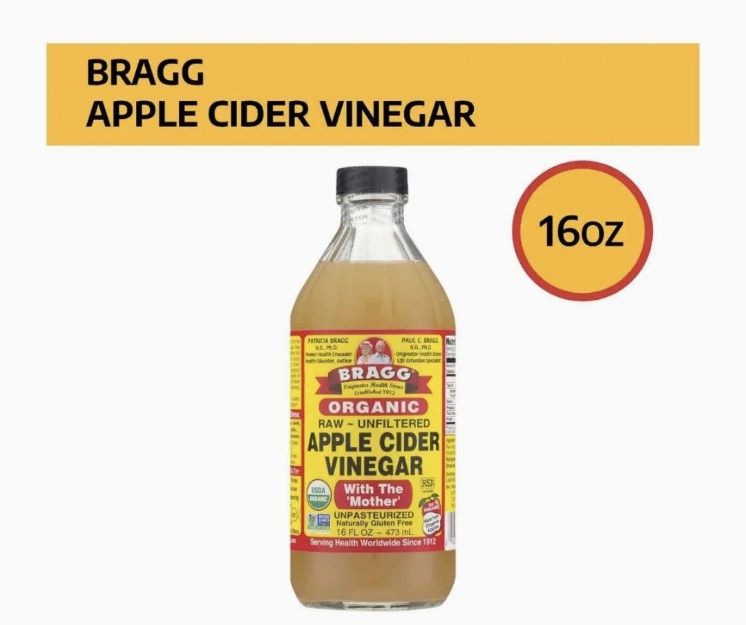 Dr. Bragg Apple Cider Vinegar 32oz(expiryjuly 2027), Food & Drinks