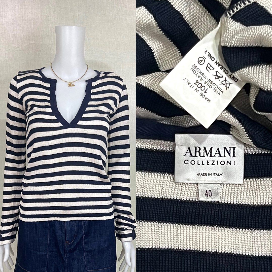 Armani collezioni women's shirt best sale