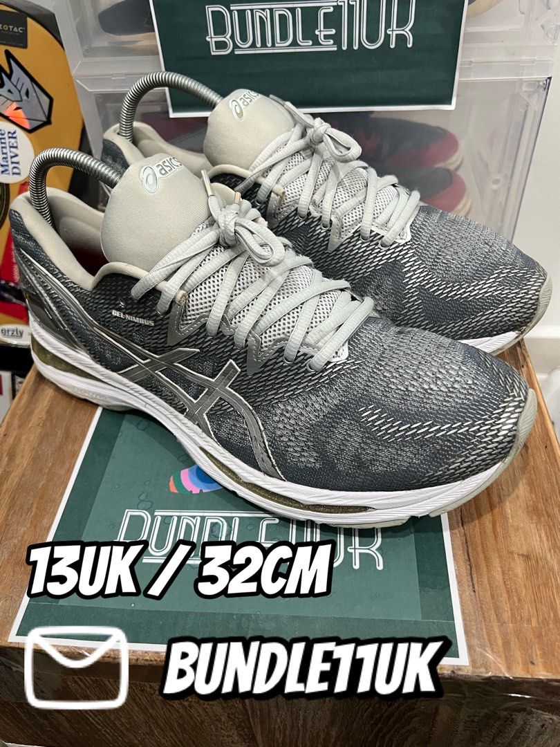Asics men's gel nimbus 20 running 2025 shoes - platinum silver