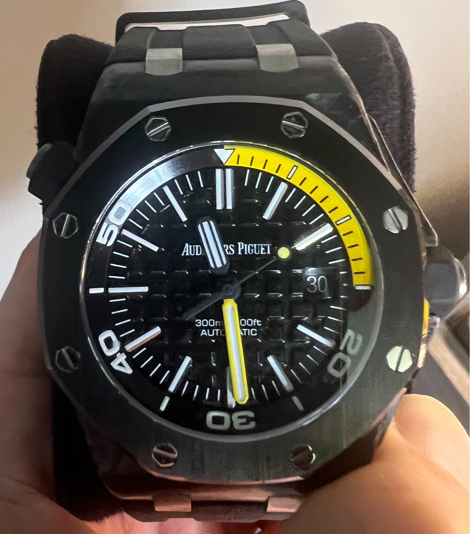 Audemars piguet diver carbon sales