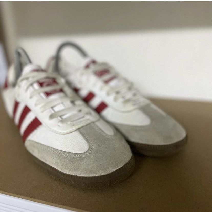 Adidas samba 2024 og trainers white/red