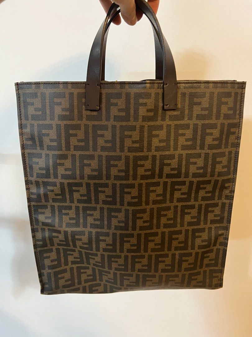 Authentic Fendi Tote Bag Zucca (Category: Luxury Bags & Wallets) located in Taguig. Submitted by psdr24 (Listing ID 1246347656, Image 2). Description: ALWAYS SHOPPER ZUCCA Bought 2013 With dust bag and tag.