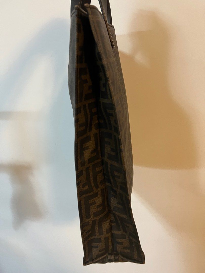 Authentic Fendi Tote Bag Zucca (Category: Luxury Bags & Wallets) located in Taguig. Submitted by psdr24 (Listing ID 1246347656, Image 3). Description: ALWAYS SHOPPER ZUCCA Bought 2013 With dust bag and tag.