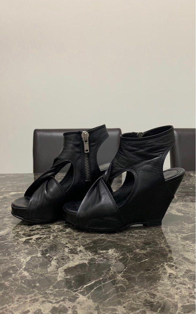 Rick owens hotsell wedge sandals