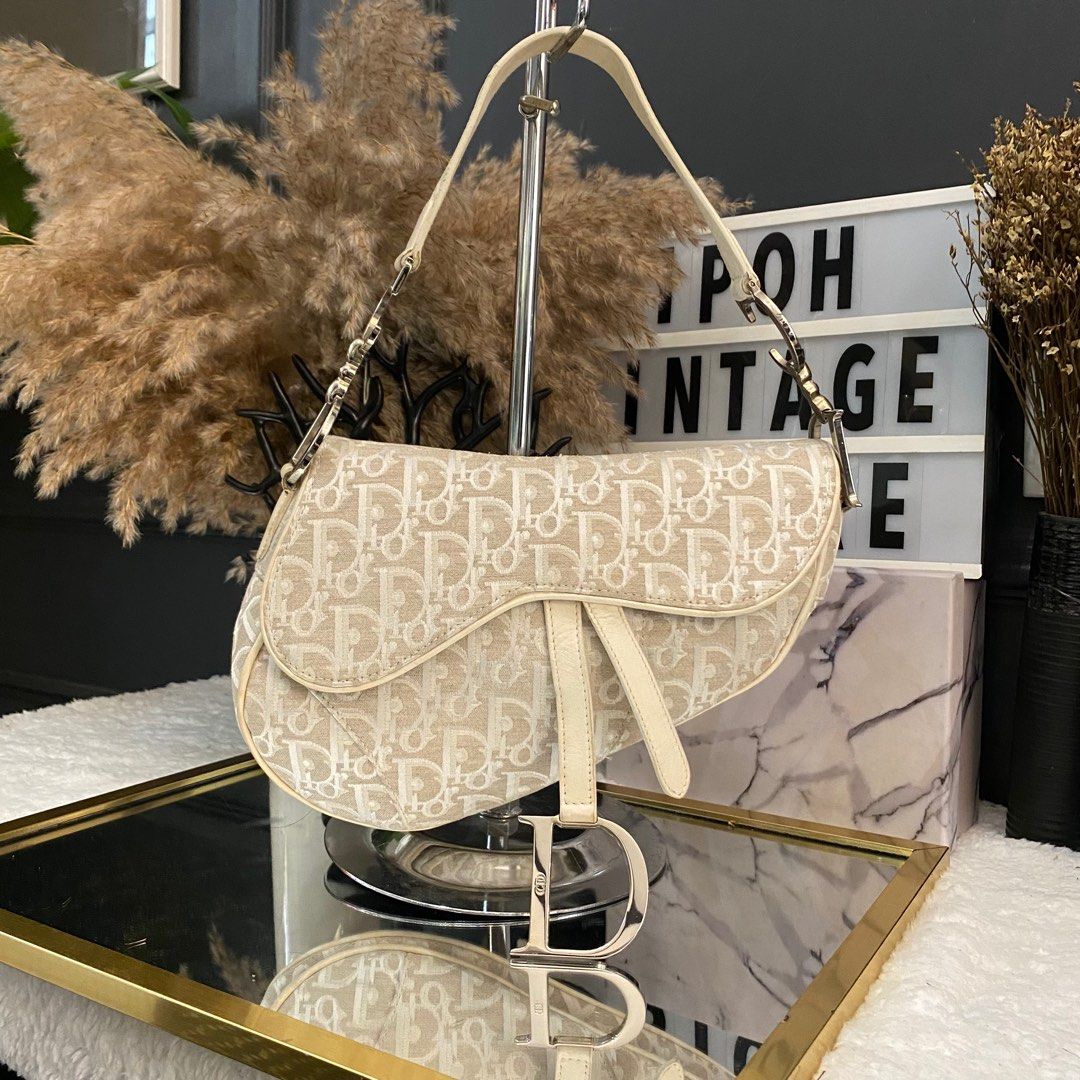 Dior monogram saddle top