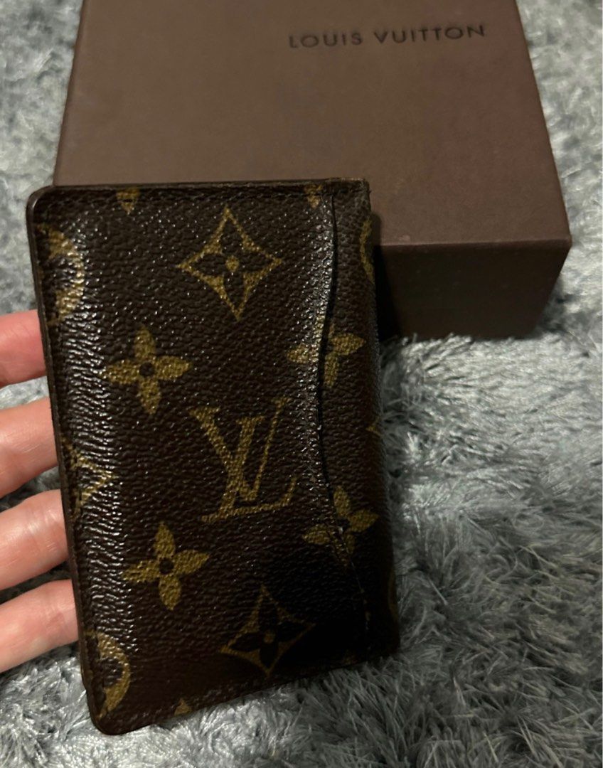Louis Vuitton Pocket Organizer Small Folded Card Wallet in