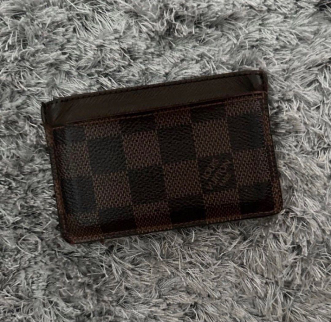 LV DAMIER EBENE MENS WALLET, Men's Fashion, Watches & Accessories, Wallets  & Card Holders on Carousell