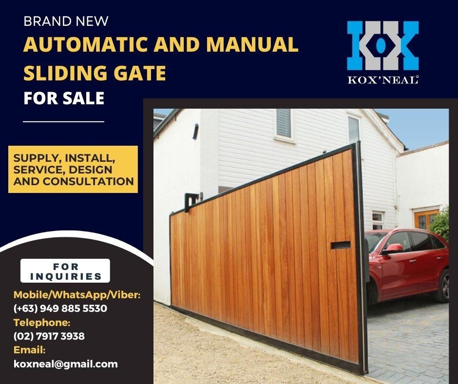 AUTOMATIC AND MANUAL SLIDING GATE, Commercial & Industrial ...