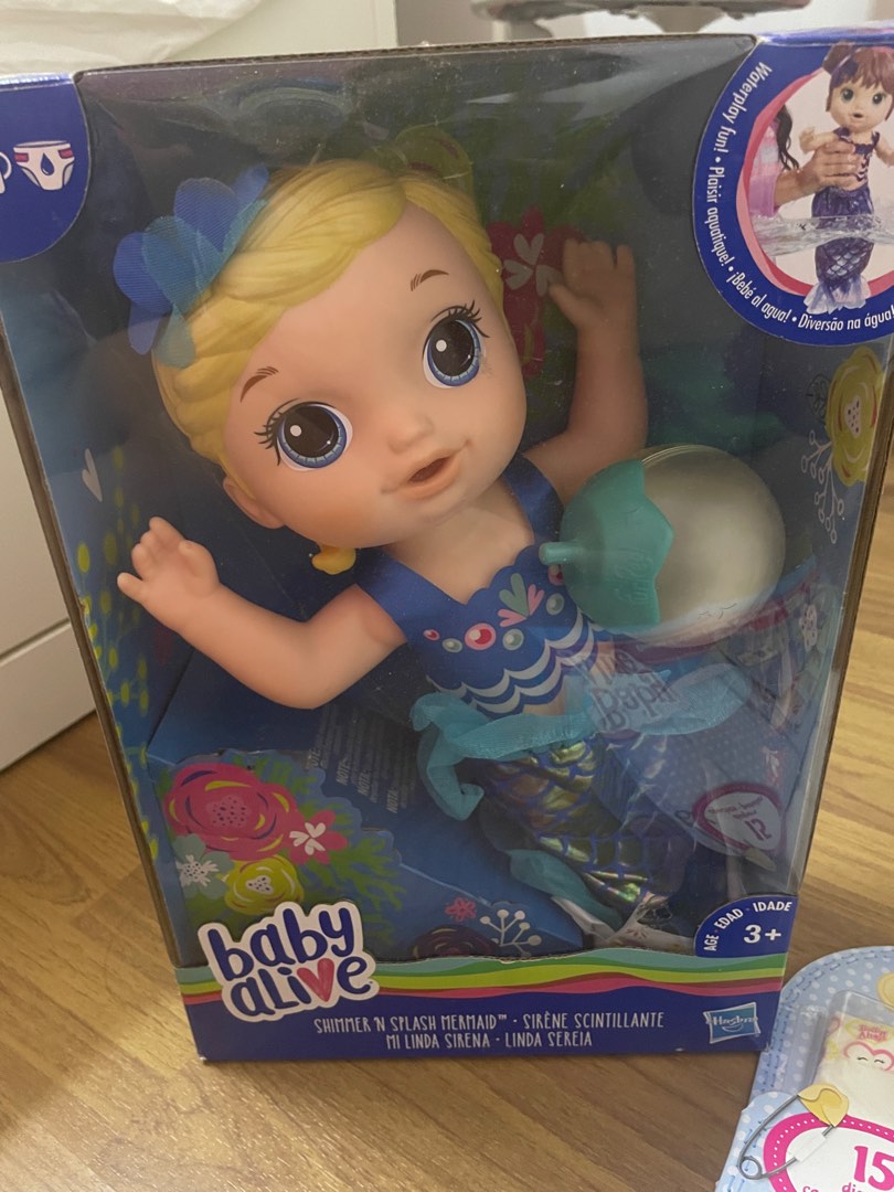 Baby alive hotsell mermaid doll