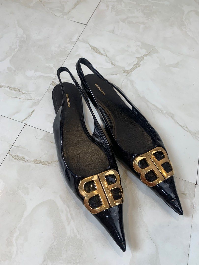 Balenciaga pointed sale flats