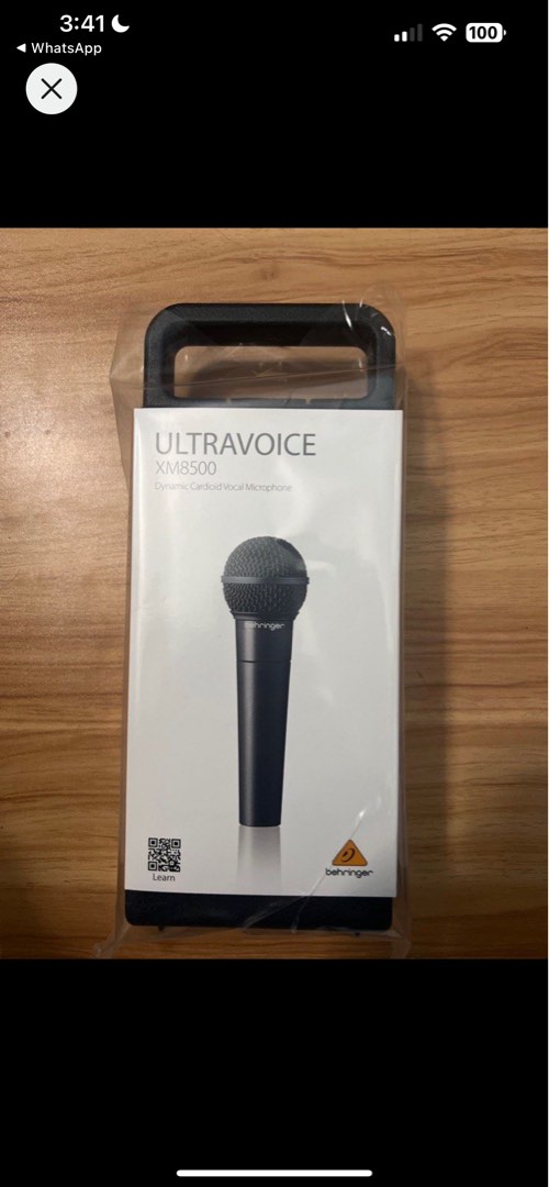 Behringer XM8500, Audio, Microphones on Carousell