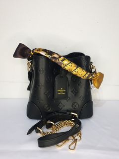 Ready BNIB LV DIANE MONOGRAM EMPREINTE LEATHER BLACK M46386 (sz