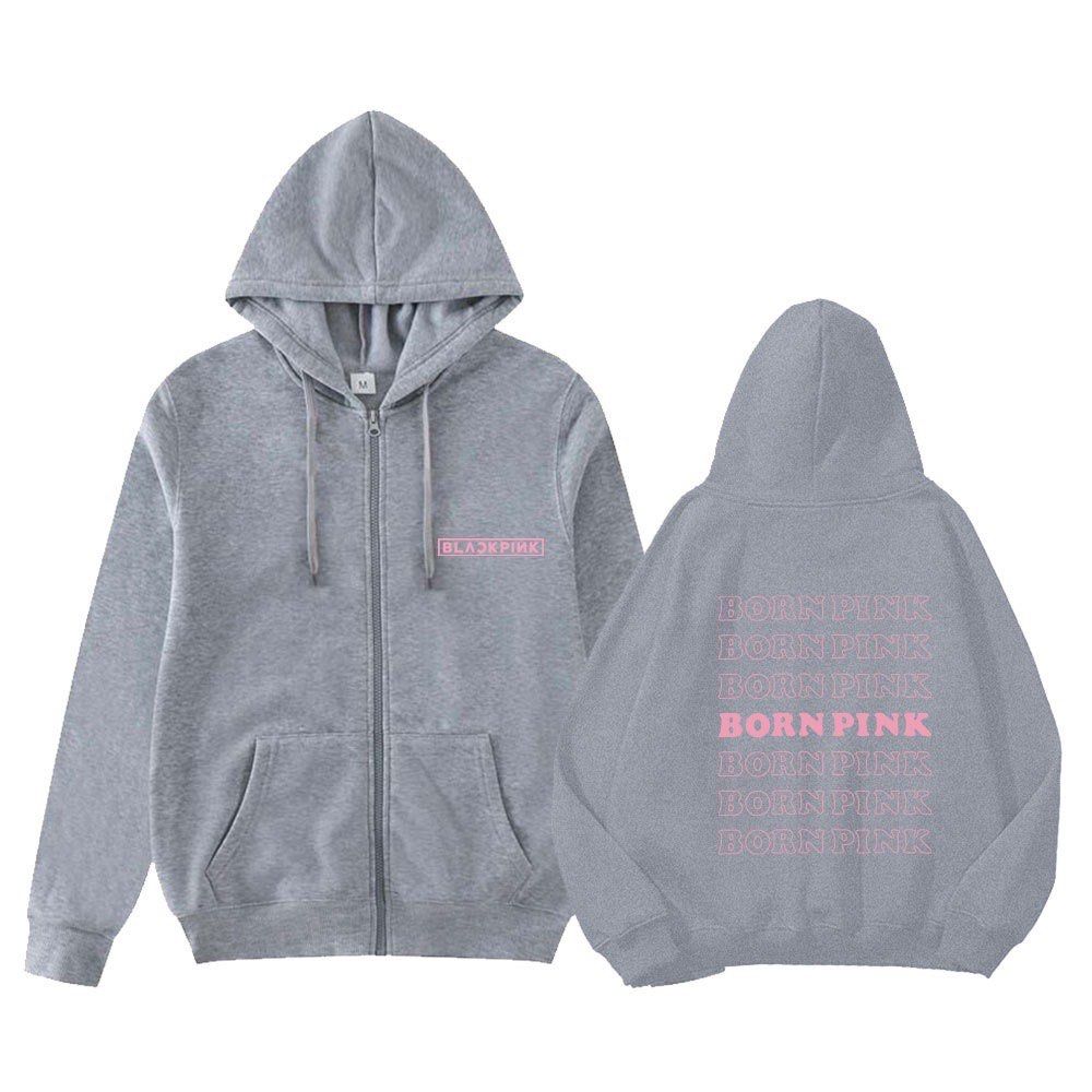 BLACK PINK BLACKPINK BORN PINK JACKET HOODIE LONG SLEEVE Hobbies Toys Memorabilia Collectibles K Wave on Carousell