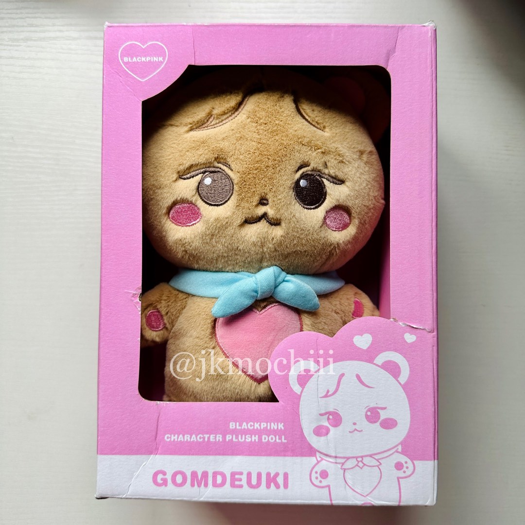 blackpink jennie plush toy gomdeuki, Hobbies & Toys
