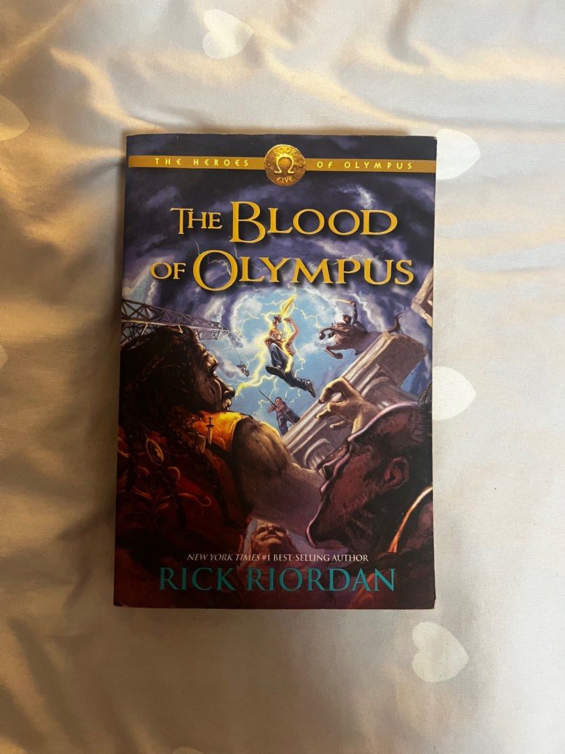 Blood Of Olympus - Rick Riordan, Hobbies & Toys, Books & Magazines, Fiction  & Non-Fiction On Carousell