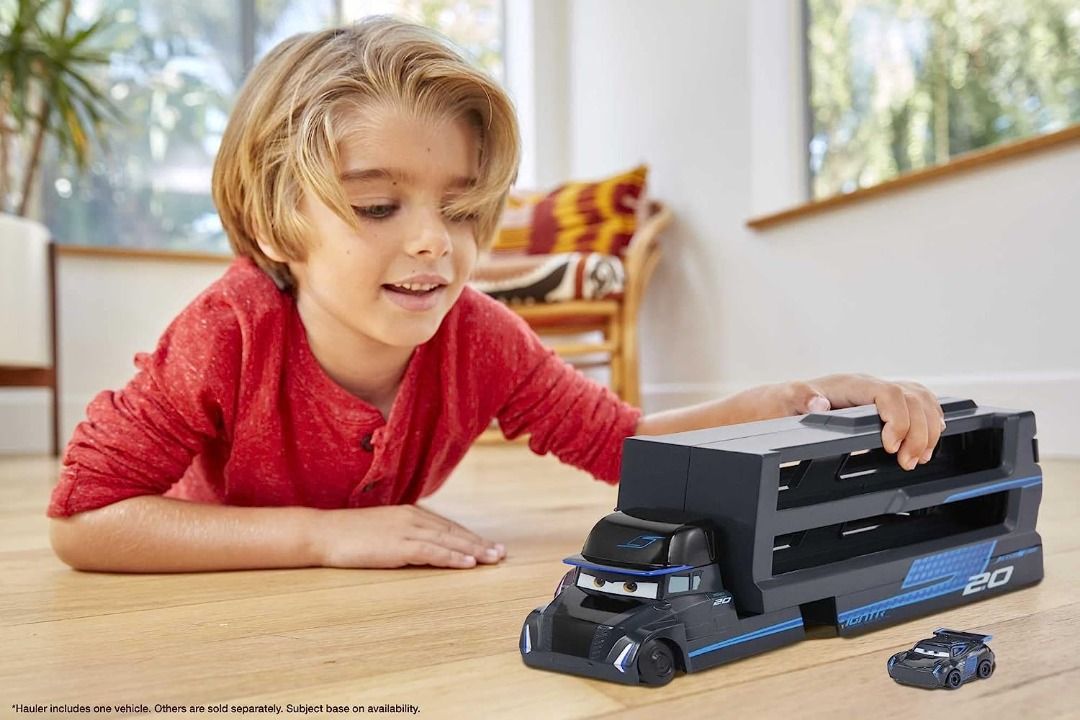 Jackson Storm Disney Cars Mini Transporter BNIB: Disney Pixar Cars