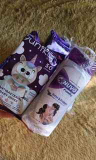 Body wash & wipes anti bacterial sabun & wipes