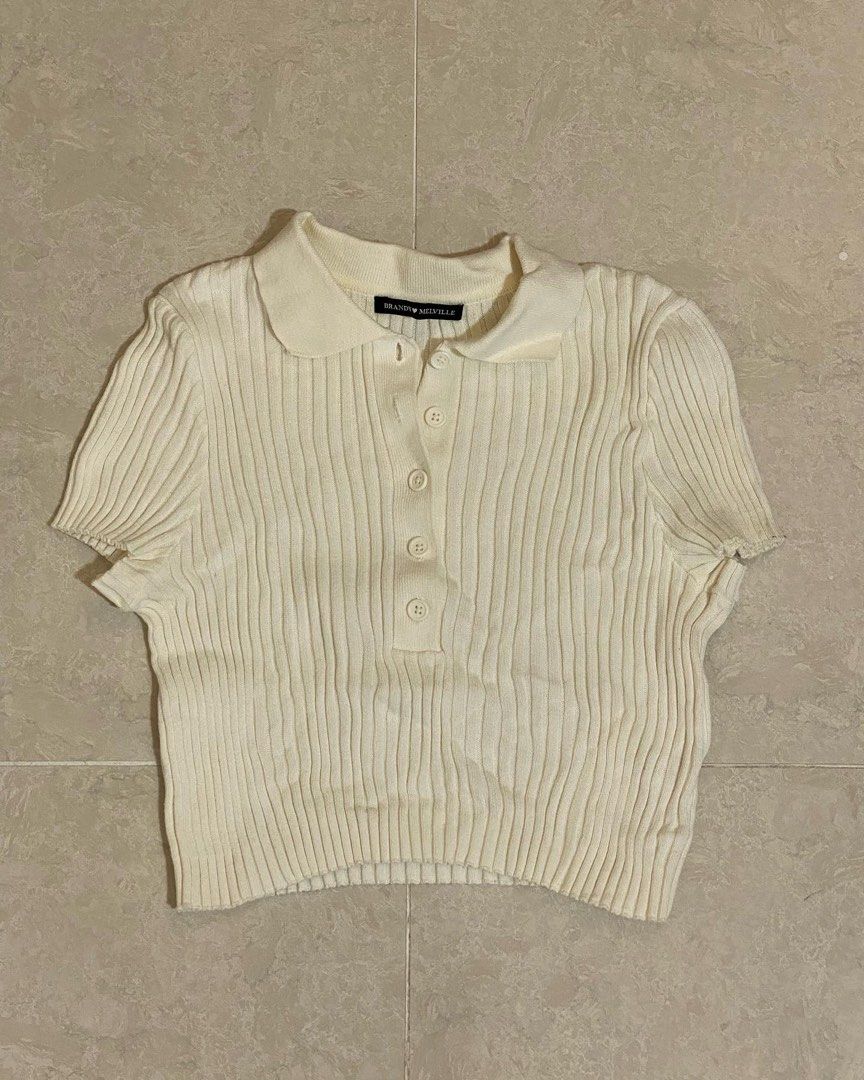 Brandy melville discount cropped polo