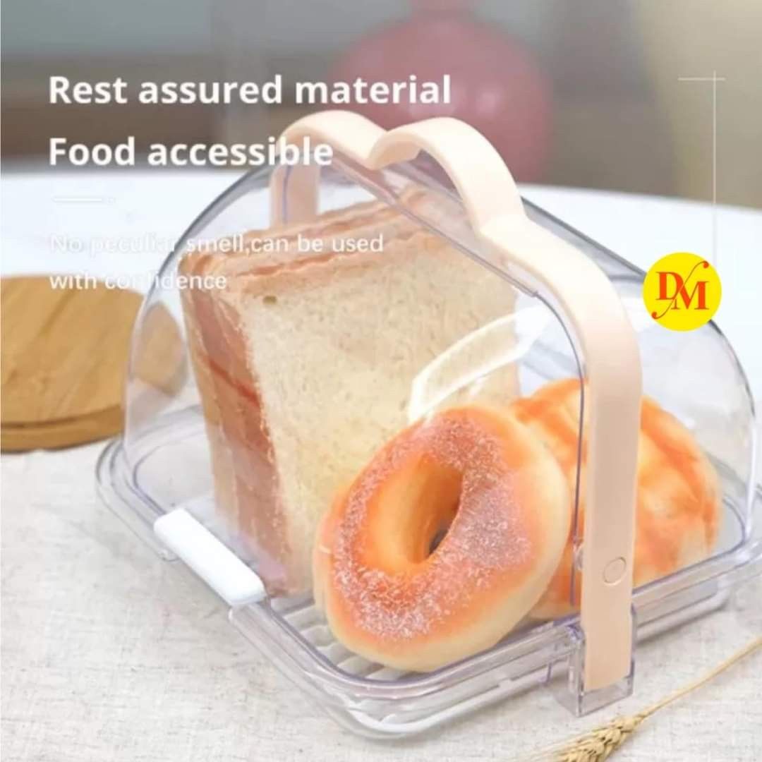 Bread fresh box (Category: Storage Boxes & Baskets) located in Mandaluyong City. Submitted by shopmla (Listing ID 1246249539, Image 1). Description: Bread fresh box Php 499. Acrylic material Flip cover Sf applies COD Lalamove Gcash Bpi family.