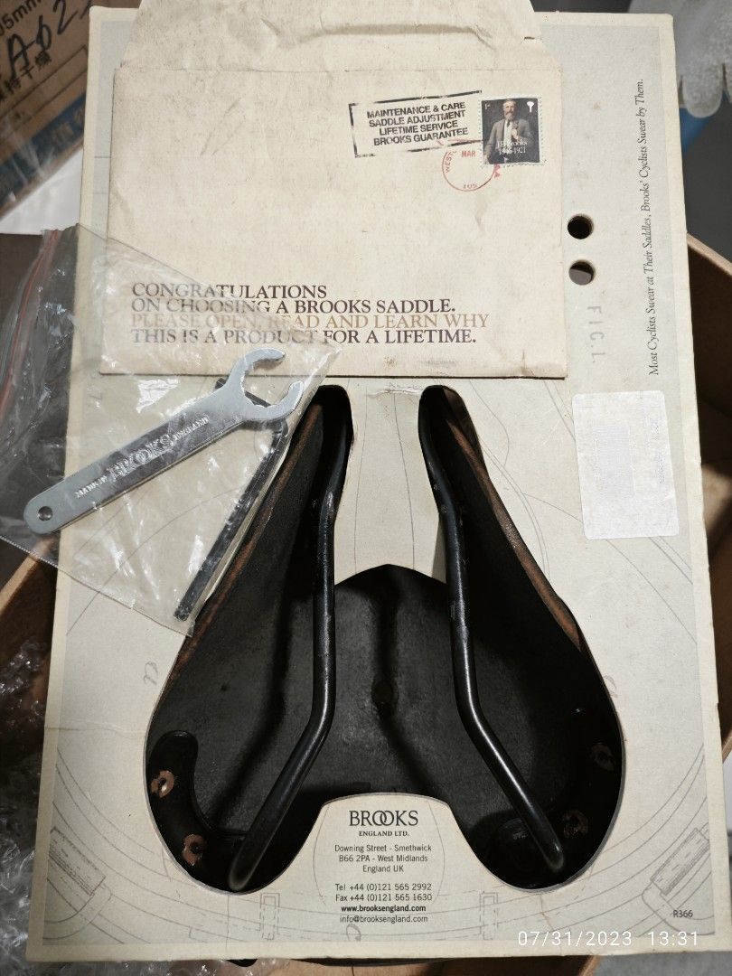 Brooks B211 saddle Sports Equipment Bicycles Parts Parts