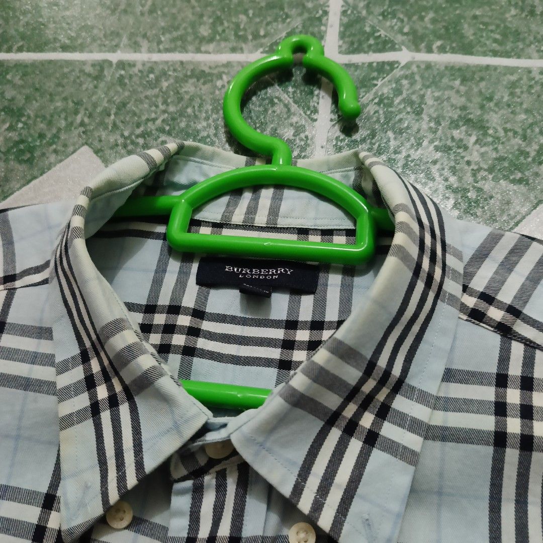 Burberry London Nova Check Men s Fashion Tops Sets Tshirts Polo Shirts on Carousell