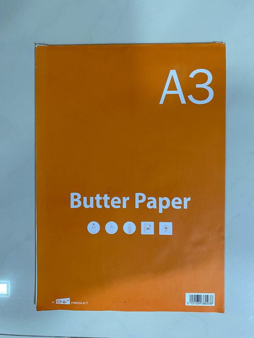 Butter paper / Tracing paper, Hobbies & Toys, Stationery & Craft, Craft