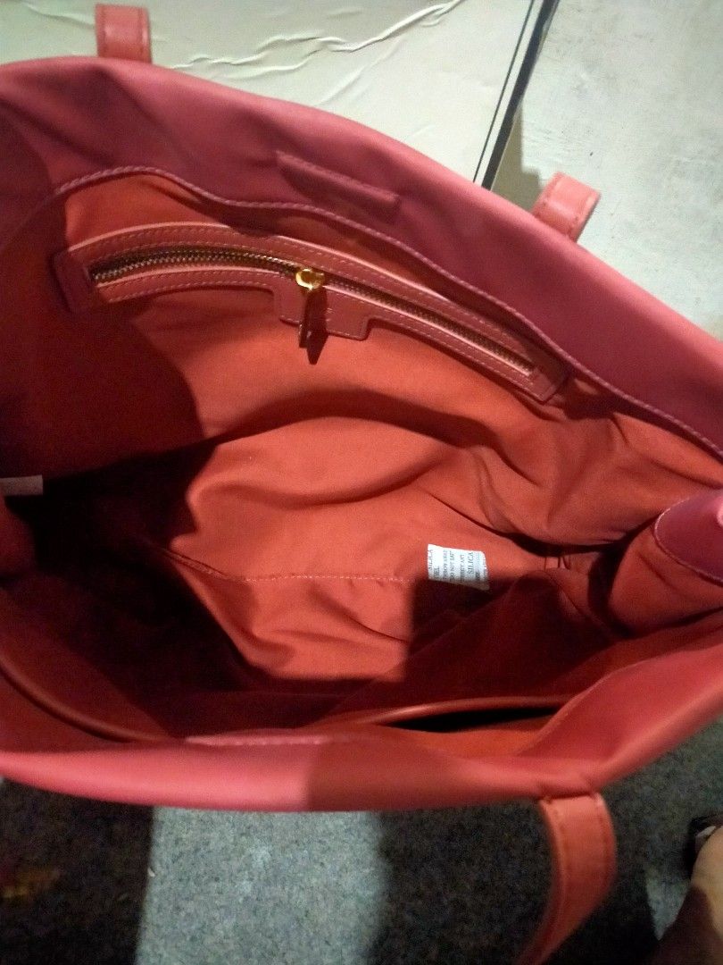 Jual Bag Buttonscarves accessories Aaliya Nylon Tote Bag - Tan