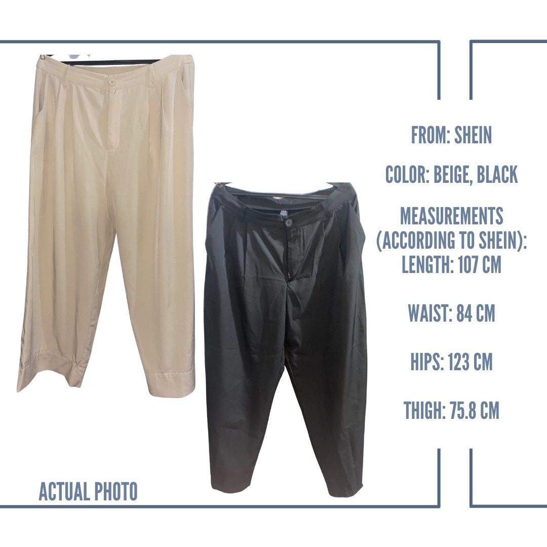 Black Trousers, Women's Fashion, Bottoms, Other Bottoms on Carousell
