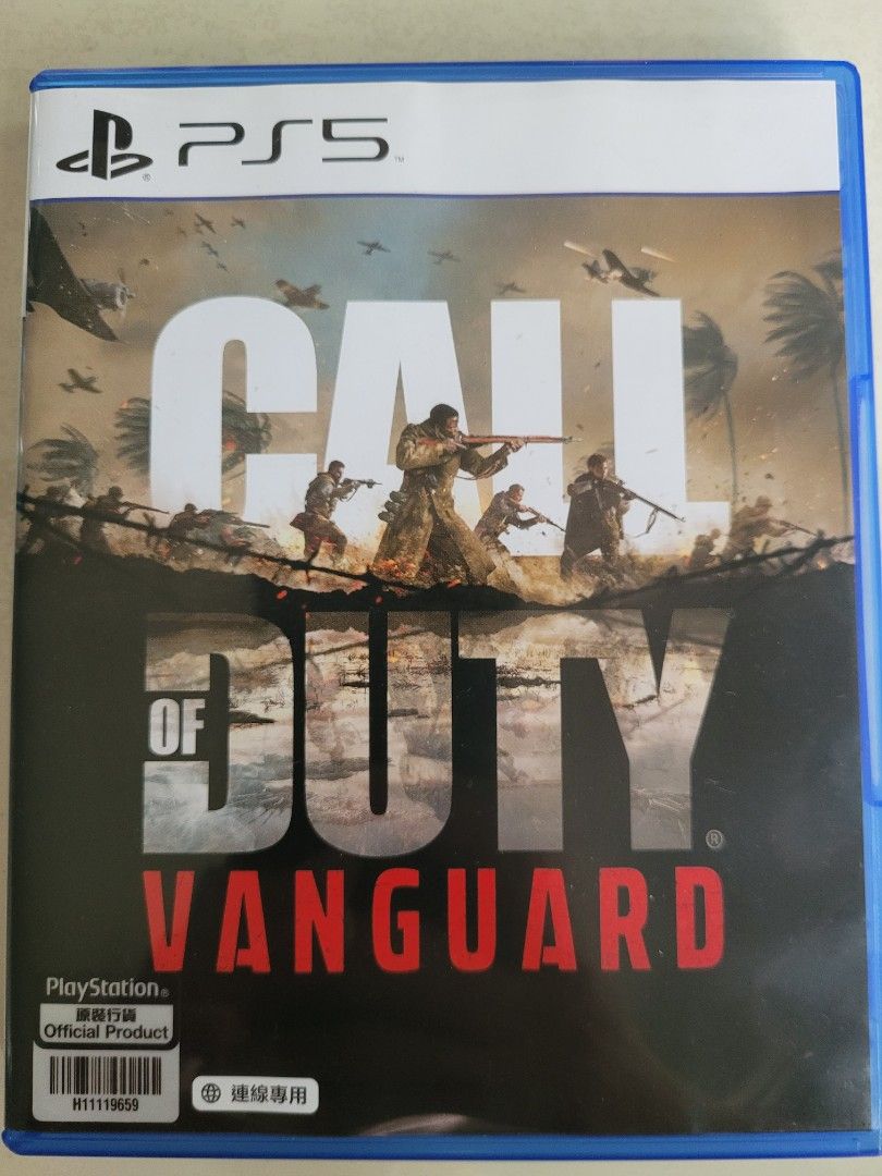 Jeu Call Of Duty Vanguard Pour PS5 - État Comme Neuf - Jeu De Guerre