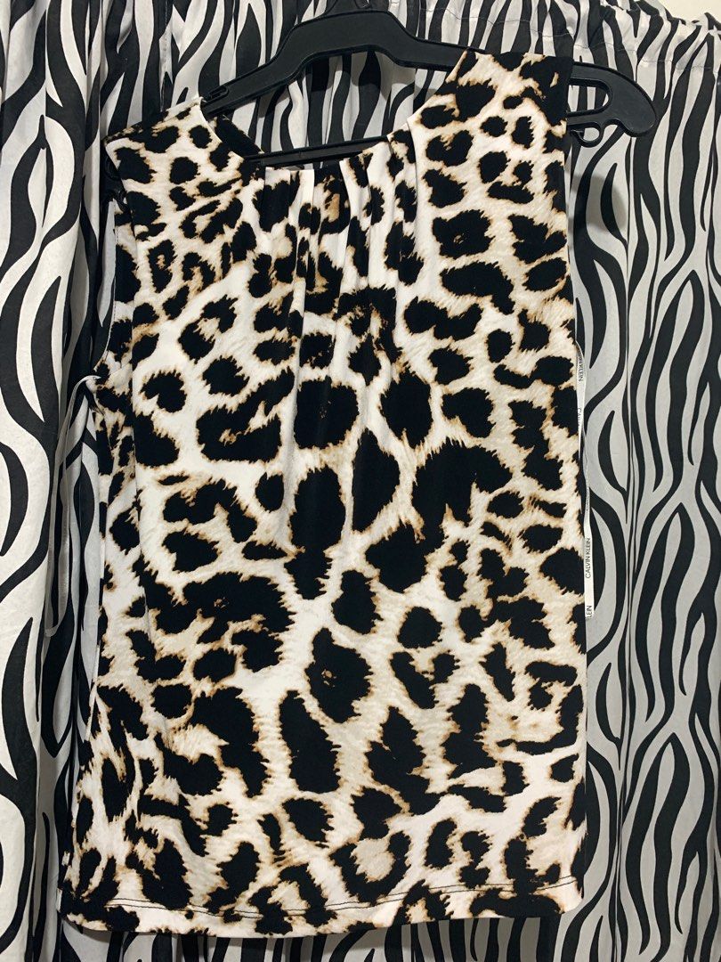 Calvin klein cow print sales