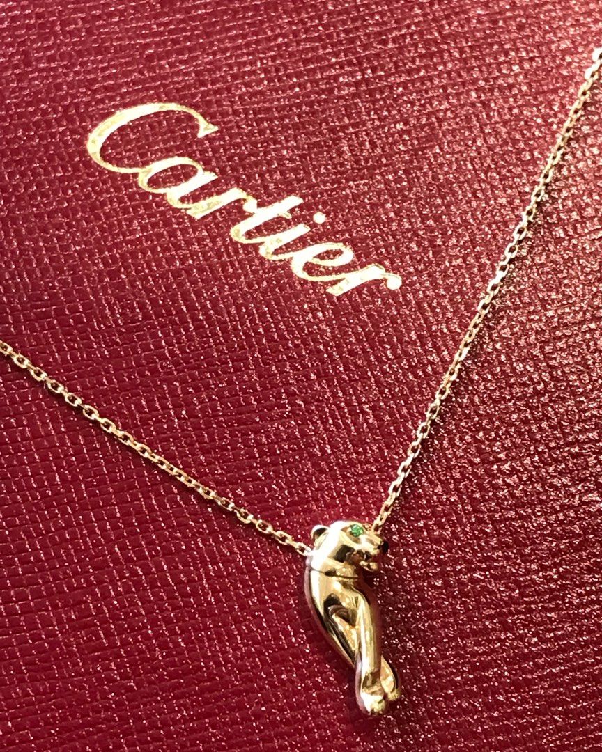 Cartier new arrivals panther chain