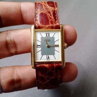 CARTIER Vintage  Tank Must Gold Plated
