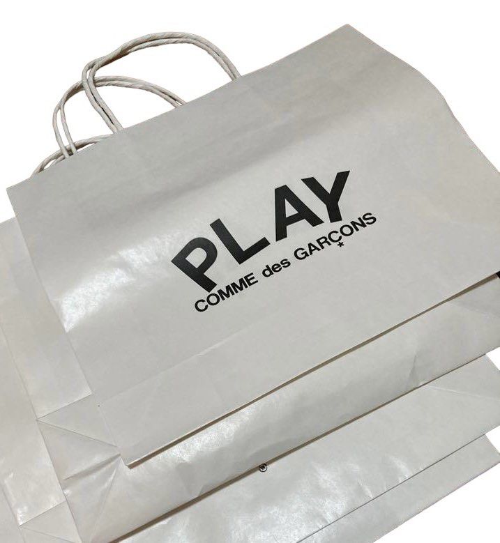Cdg paper bag hot sale
