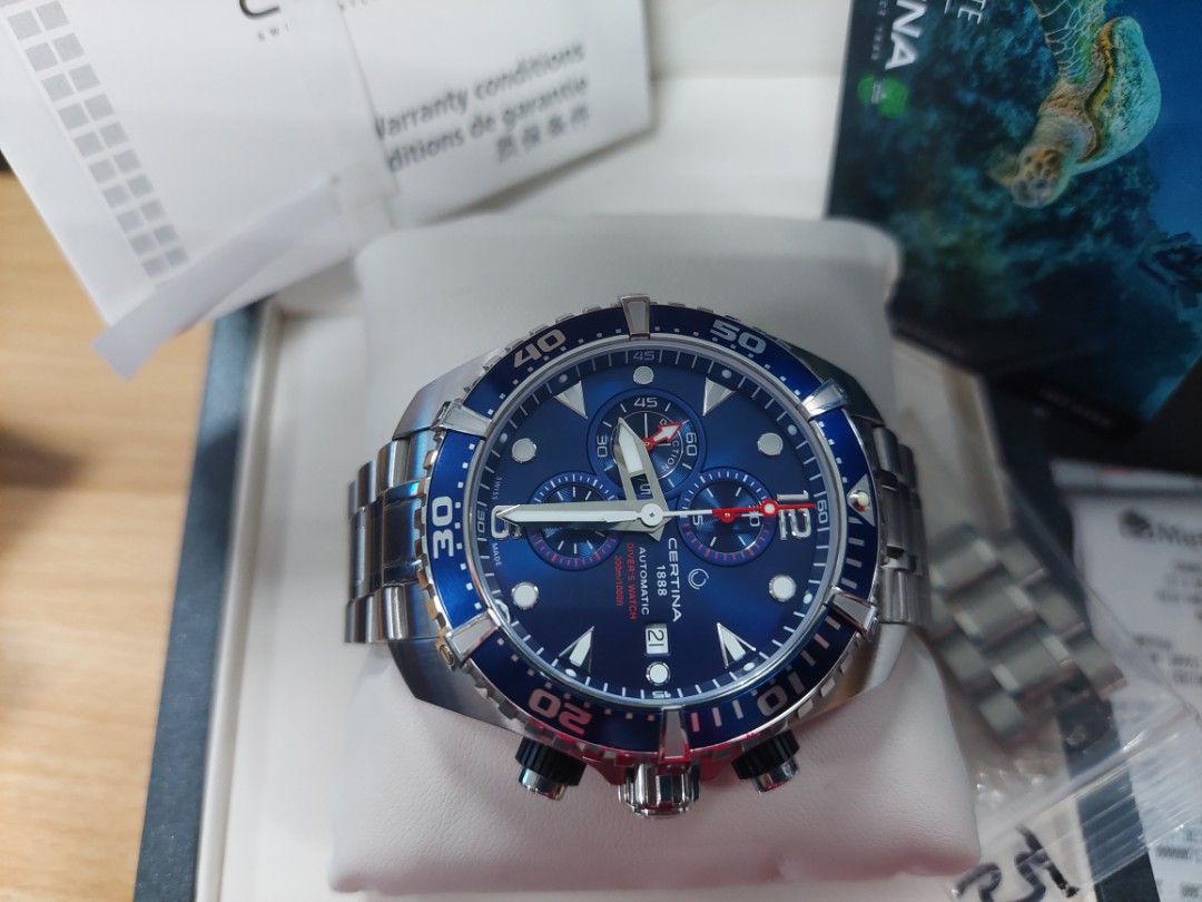 Certina automatic chronograph on Carousell