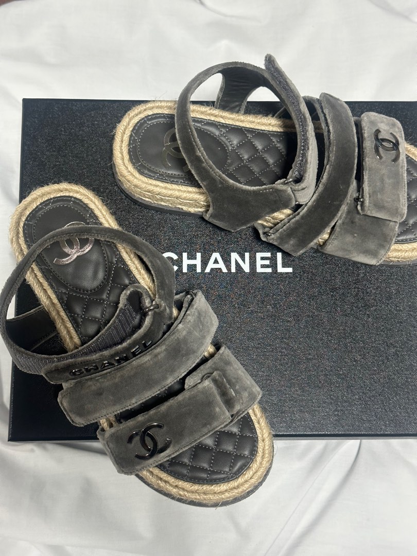 Chanel Sandal For letgo Luxury Sneakers Footwear on Carousell