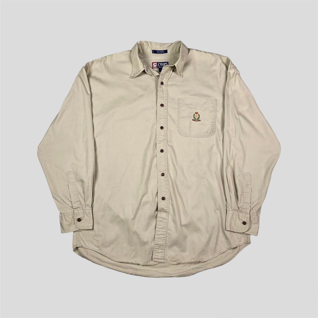 Chaps ralph lauren long sleeve hotsell