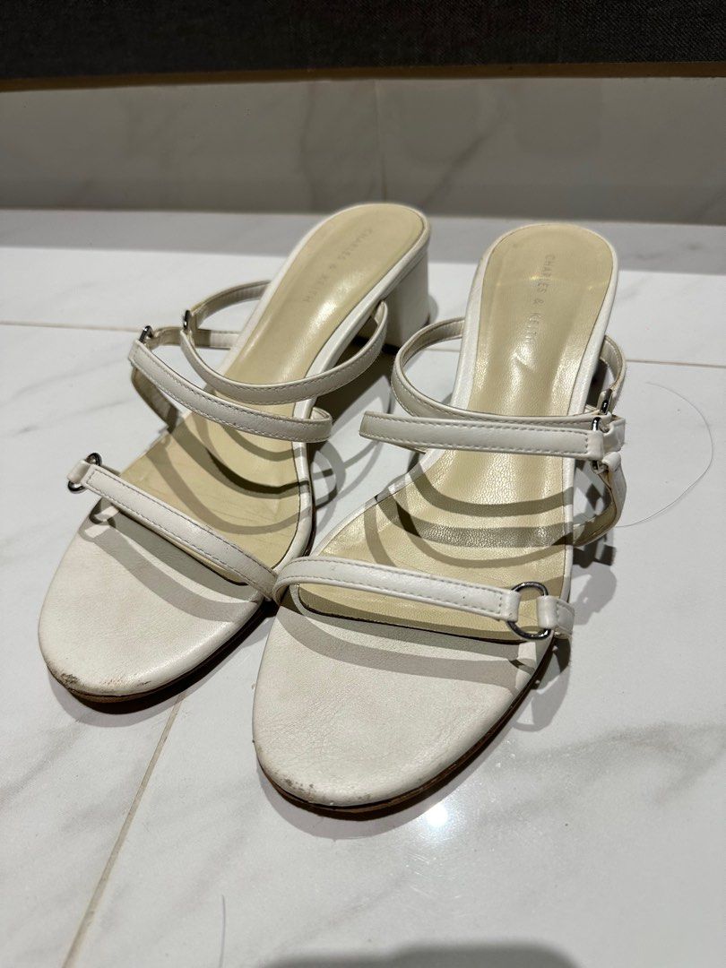 White strappy deals dress sandals