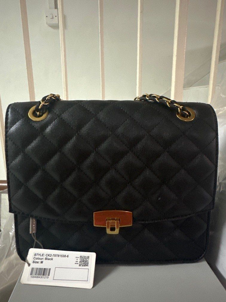 Charles & Keith Quilted Chain Strap Bag, Women's Fashion, Bags & Wallets, Shoulder  Bags on Carousell