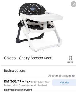 Chicco travel feeding chair