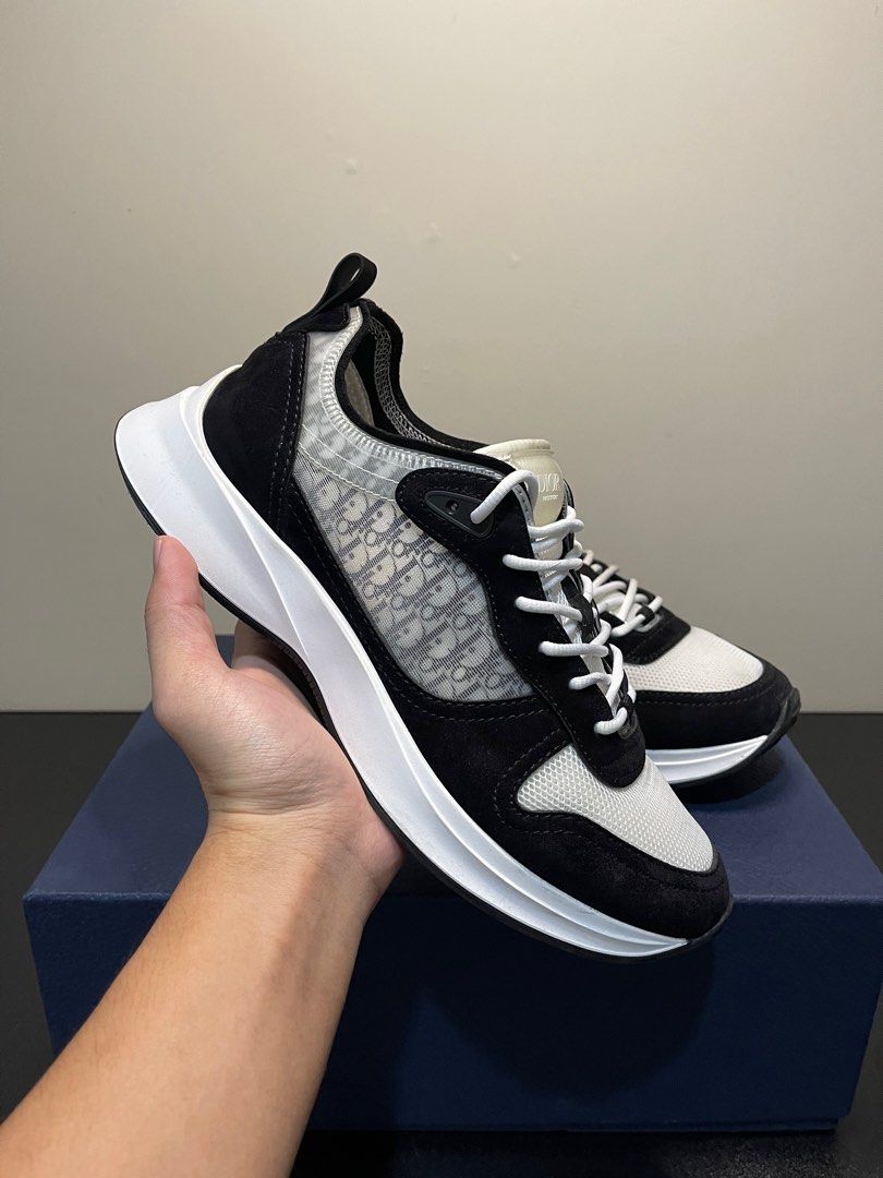 Christian dior b25 oblique sneakers, Fesyen Pria, Sepatu