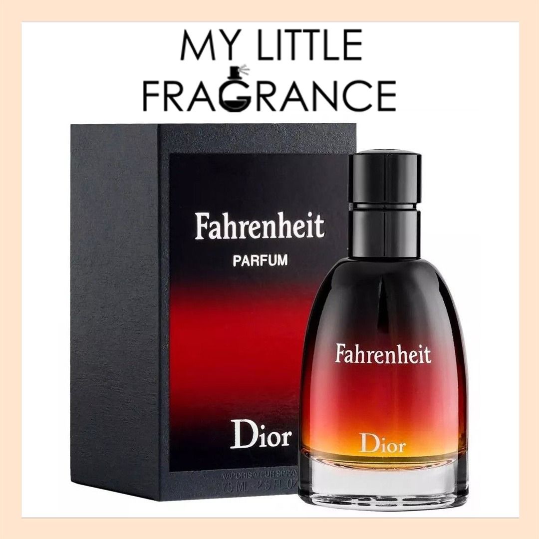 Fahrenheit parfum 75ml clearance