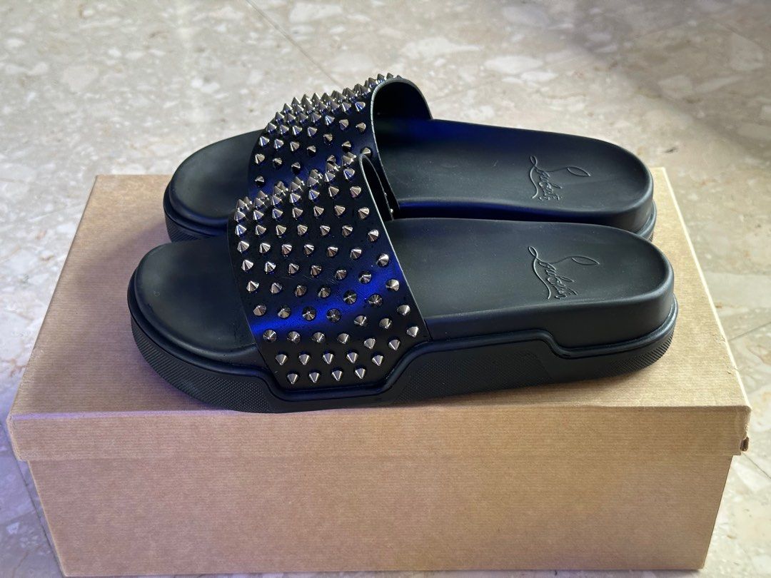 Christian louboutin slippers new arrivals for men