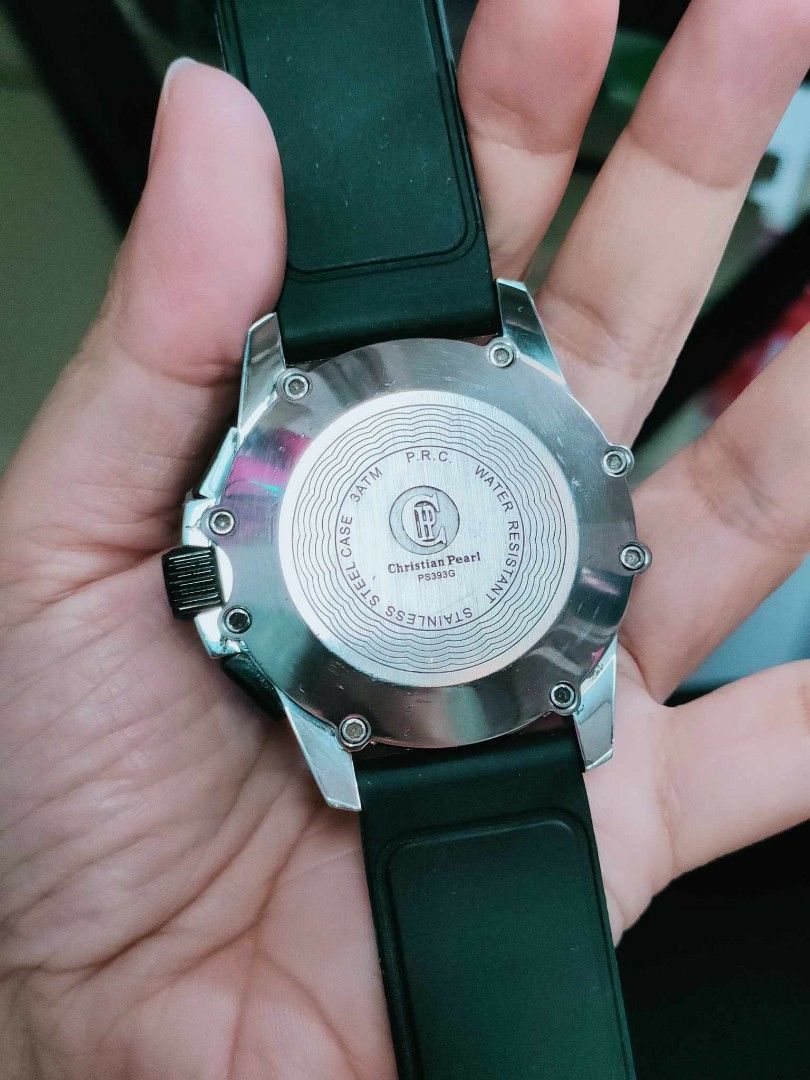 Christian pearl sales watch price