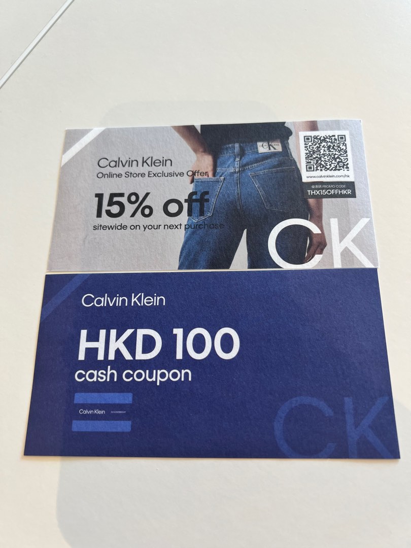 Ck coupon on sale