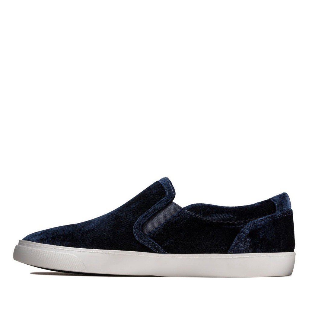 Clarks glove puppet slip on trainer hotsell