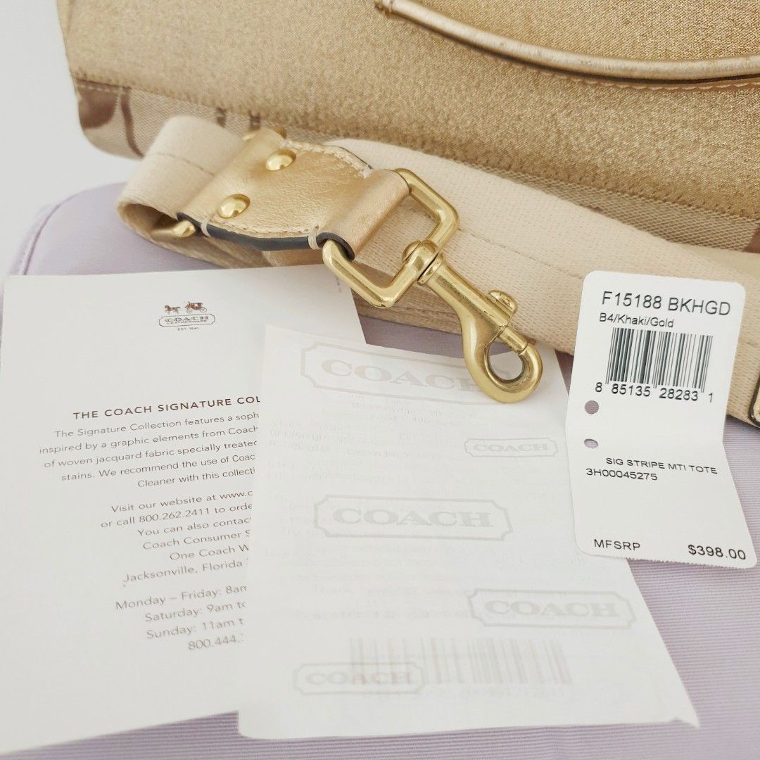 Coach best sale changing pad