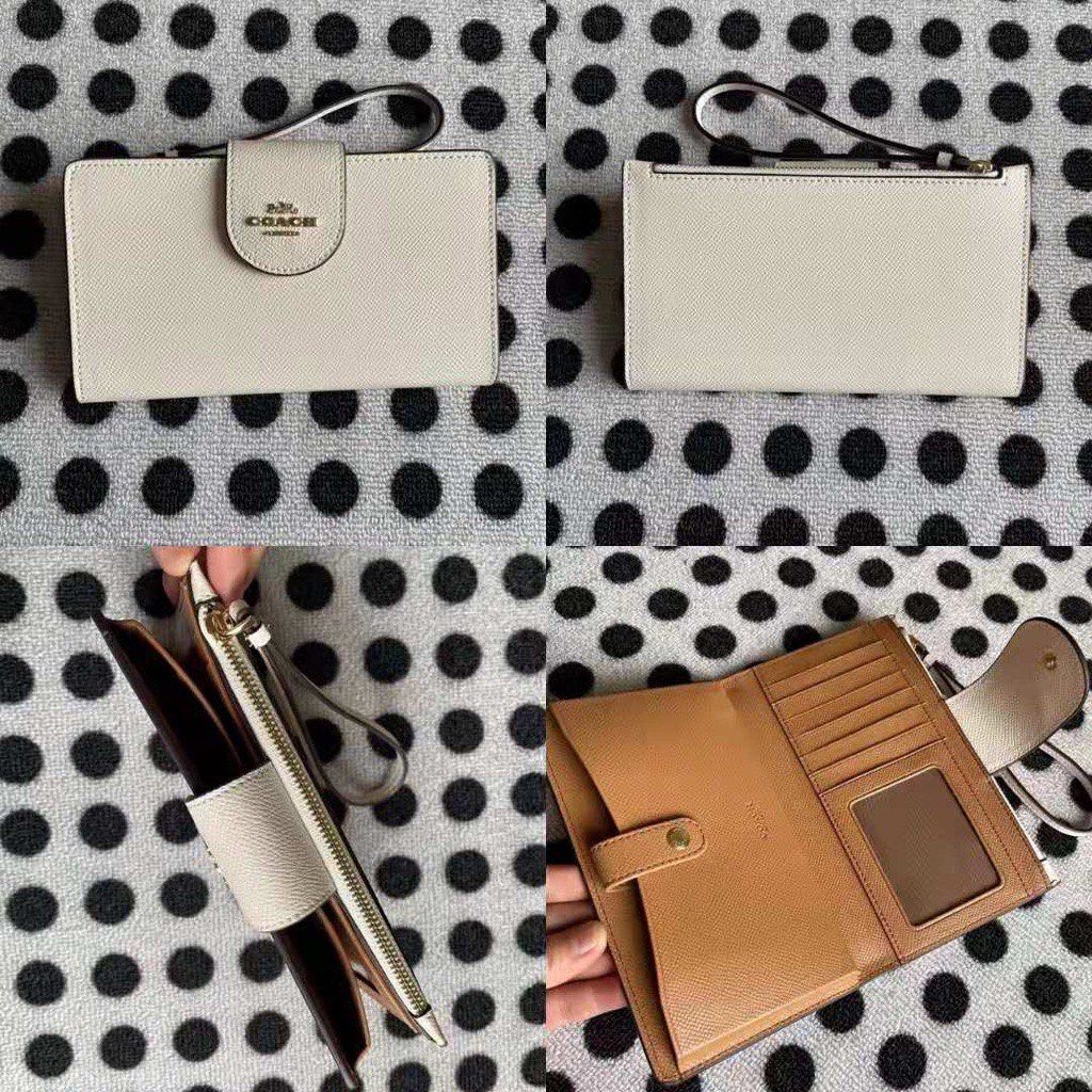 NWT Coach Tech Wallet In Signature Canvas With Nostalgic Ditsy Print CH476